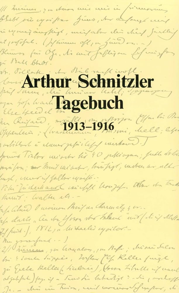 Arthur Schnitzler Tagebuch (1879–1931) Contemporary literature