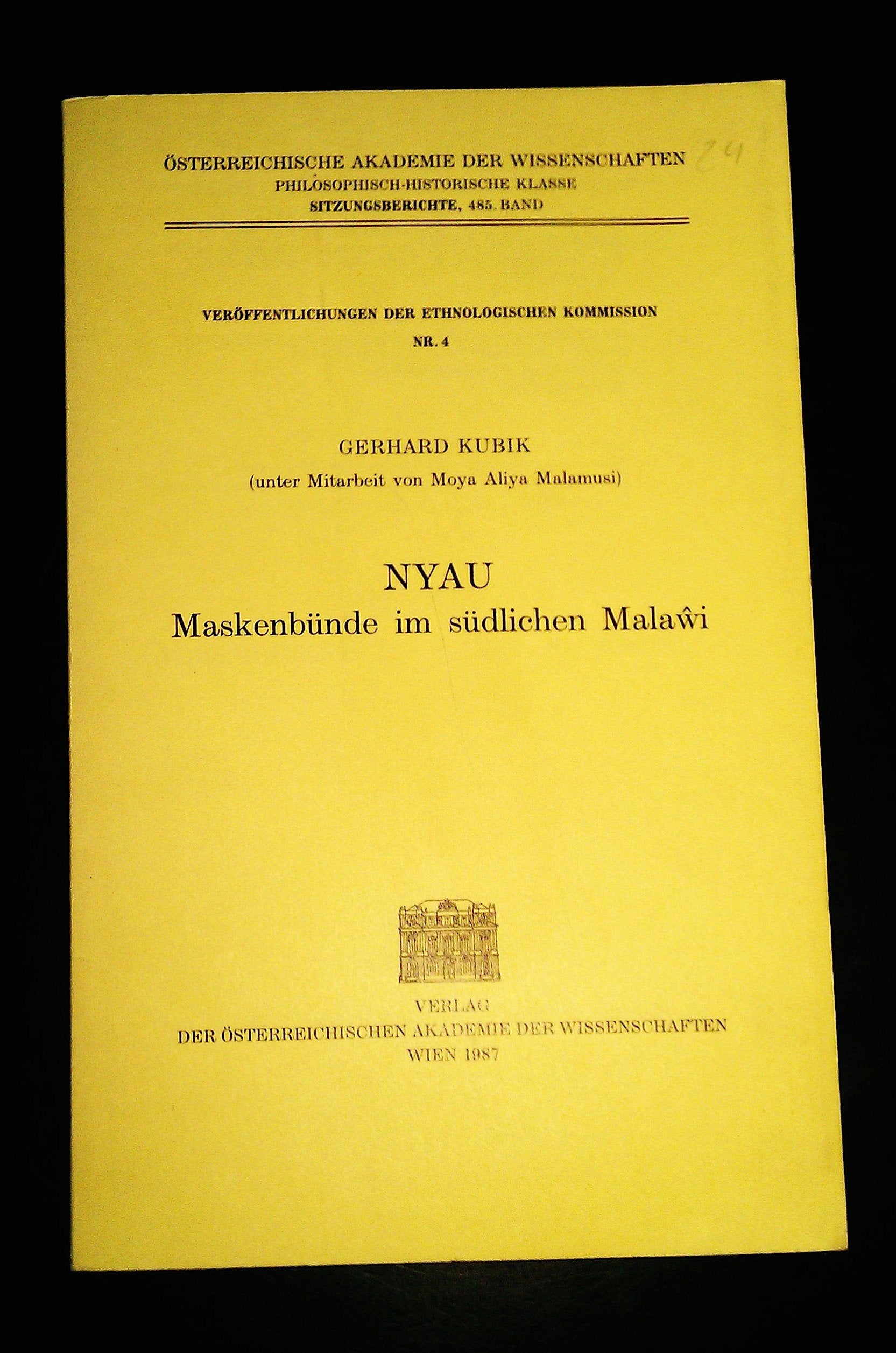 Nyau - Maskenbünde im südlichen Malawi (Sitzungsberichte der philosophisch-historischen Klasse) Law