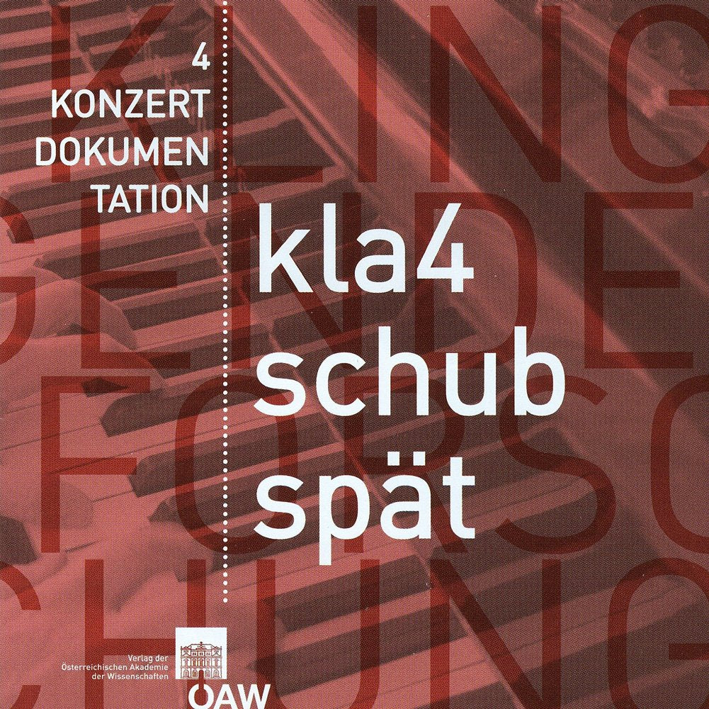 Kampfe Der Leidenschaften Und Des Verstandes - Schuberts Spate Werke Fur Klavier Zu Vier Handen cd