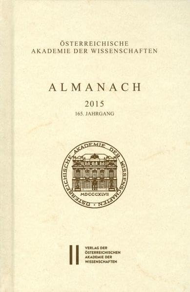 Almanach der Akademie der Wissenschaften / Almanach 165. Jahrgang 2015 Medicine