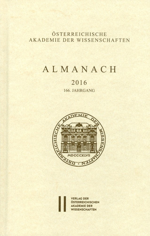 Almanach der Akademie der Wissenschaften / Almanach 166. Jahrgang 2016 Medicine