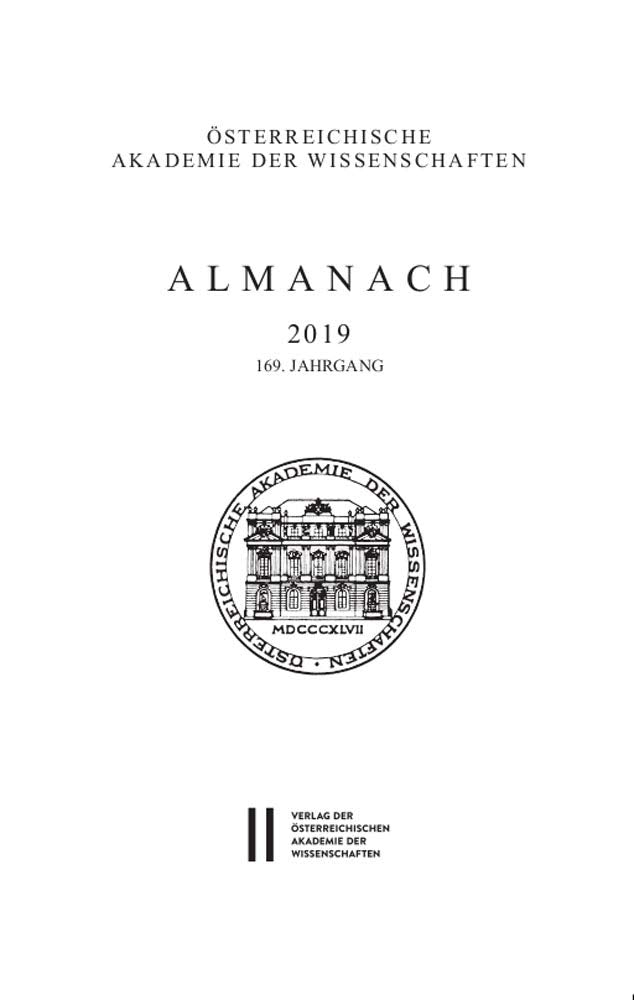 Almanach der Akademie der Wissenschaften / Almanach 169: Jahrgang 2019 Reference Books