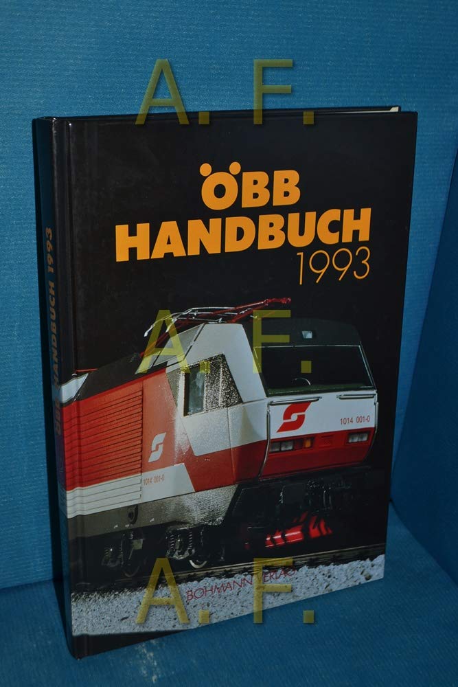 ÖBB Handbuch 1993 book