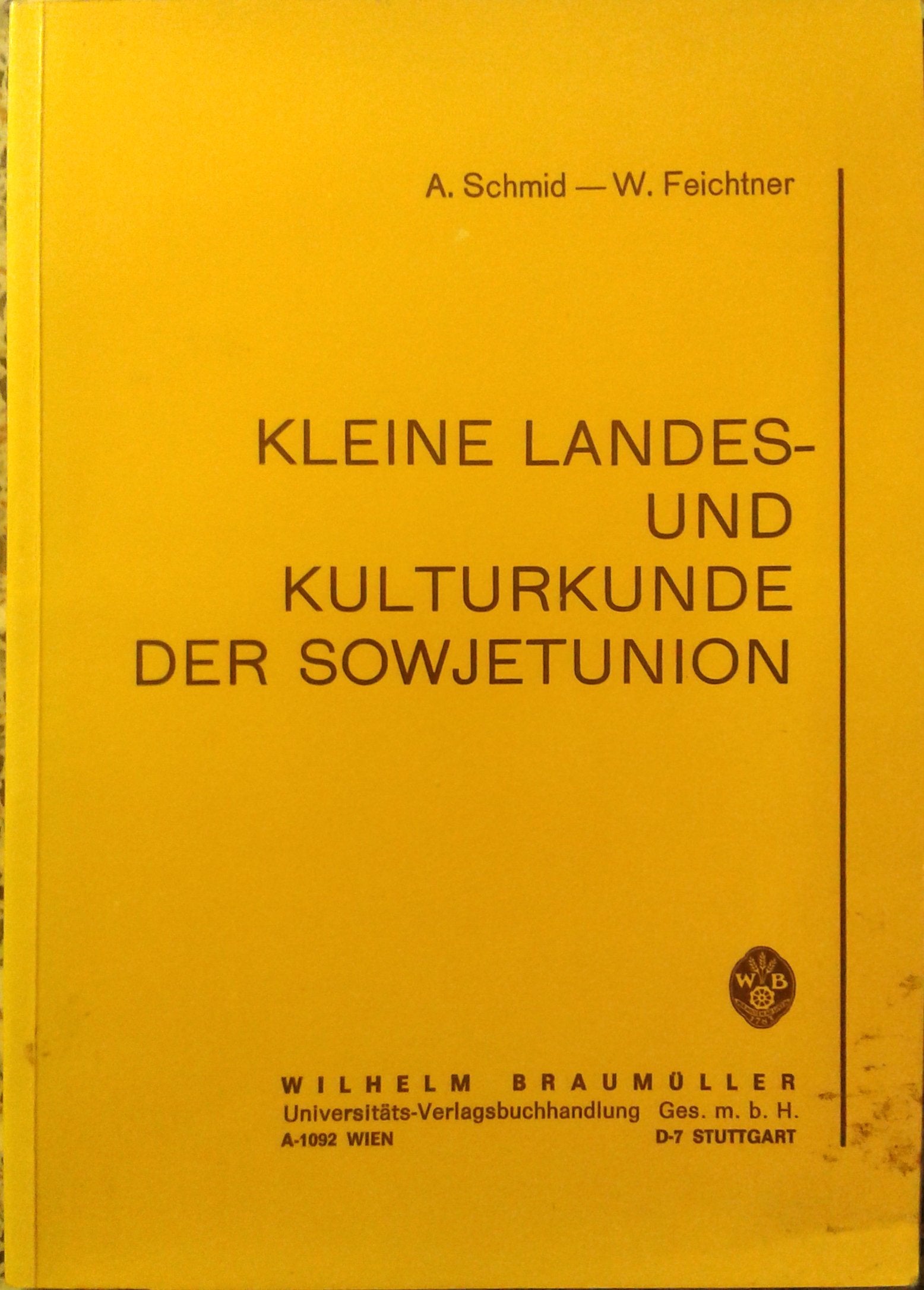 Kleine Landes- und Kulturkunde der Sowjetunion Books