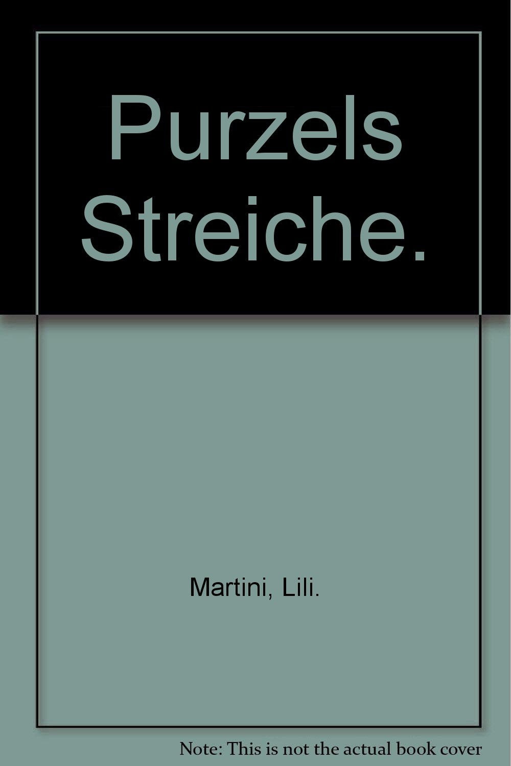 Product Image: Purzels Streiche.