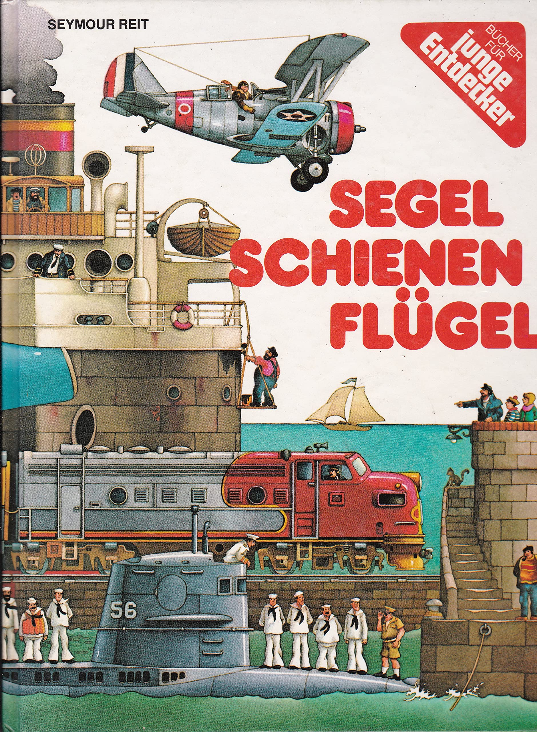 Bücher für junge Entdecker. Segel, Schienen, Flügel. Books
