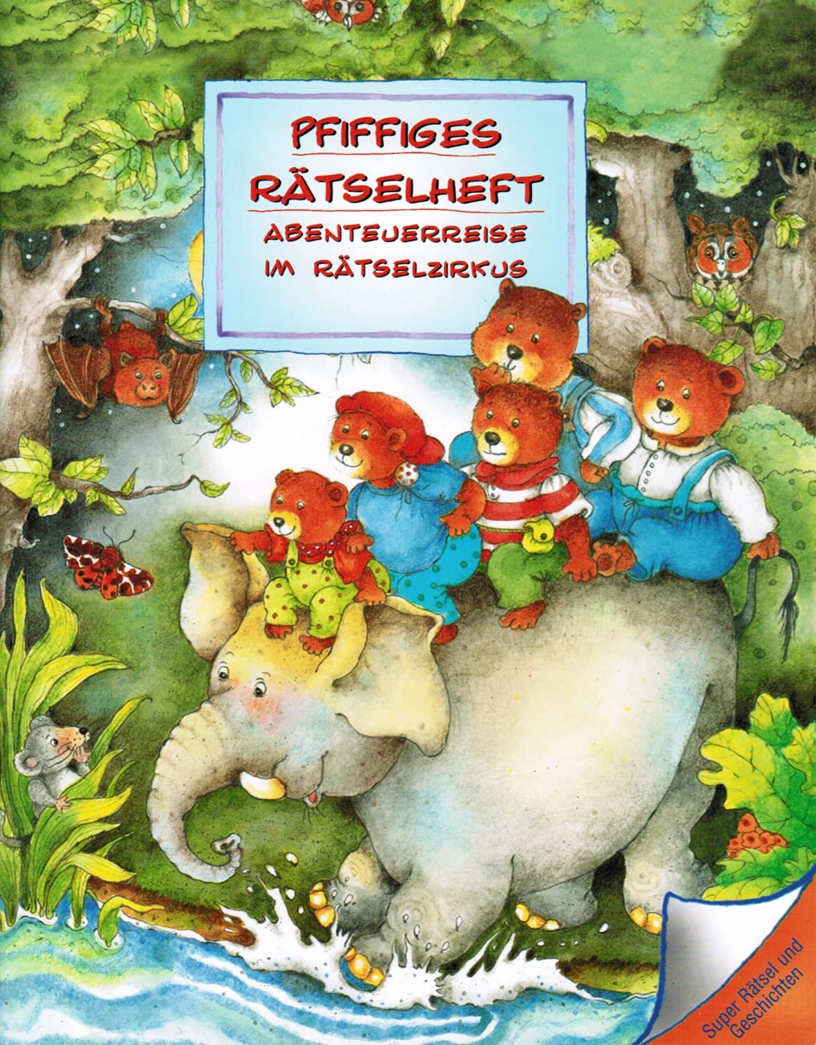 Pfiffiges Rätselheft: Abenteuerreise im Rätselzirkus Books