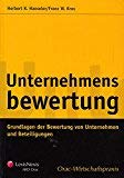 Unternehmensbewertung: Grundlagen der Bewertung von Unternehmen und Beteiligungen (Orac Wirtschaftspraxis) Books