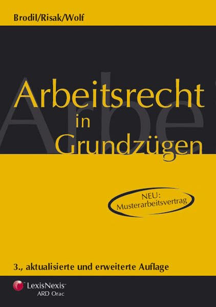 Arbeitsrecht in Grundzügen Law