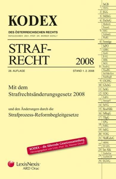 KODEX Strafrecht (Kodex des österreichischen Rechts: Hauptband) Law