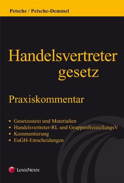 Product Image: Handelsvertretergesetz: Praxiskommentar