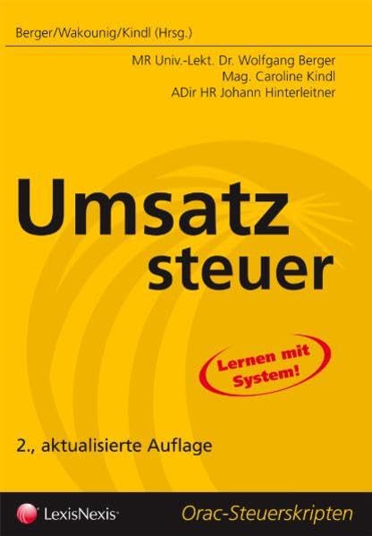 Steuerrecht - Umsatzsteuer (Orac Steuerskripten) Law