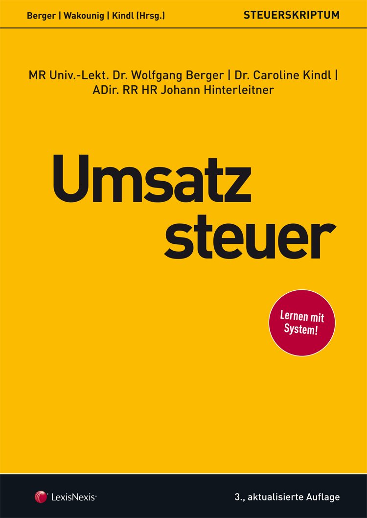 Steuerrecht - Umsatzsteuer (Orac Steuerskripten) Law
