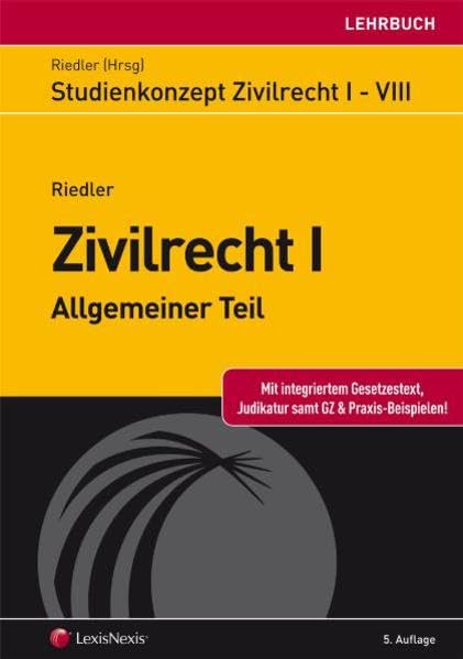 Studienkonzept Zivilrecht I - Allgemeiner Teil (Lehrbuch) Law