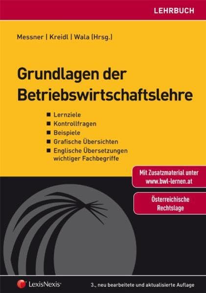Grundlagen der Betriebswirtschaftslehre Law