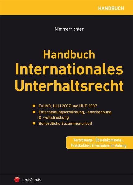 Handbuch Internationales Unterhaltsrecht Law