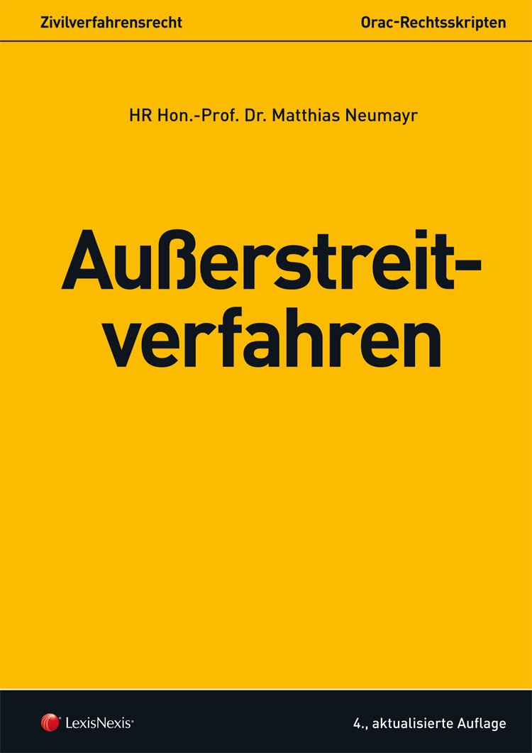 Zivilverfahrensrecht - Außerstreitverfahren book