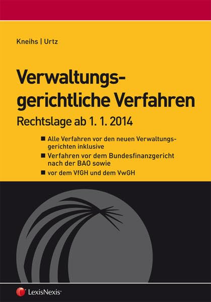 Verwaltungsgerichtliche Verfahren: Rechtslage ab 1.1.2014 (Lehrbuch) Law
