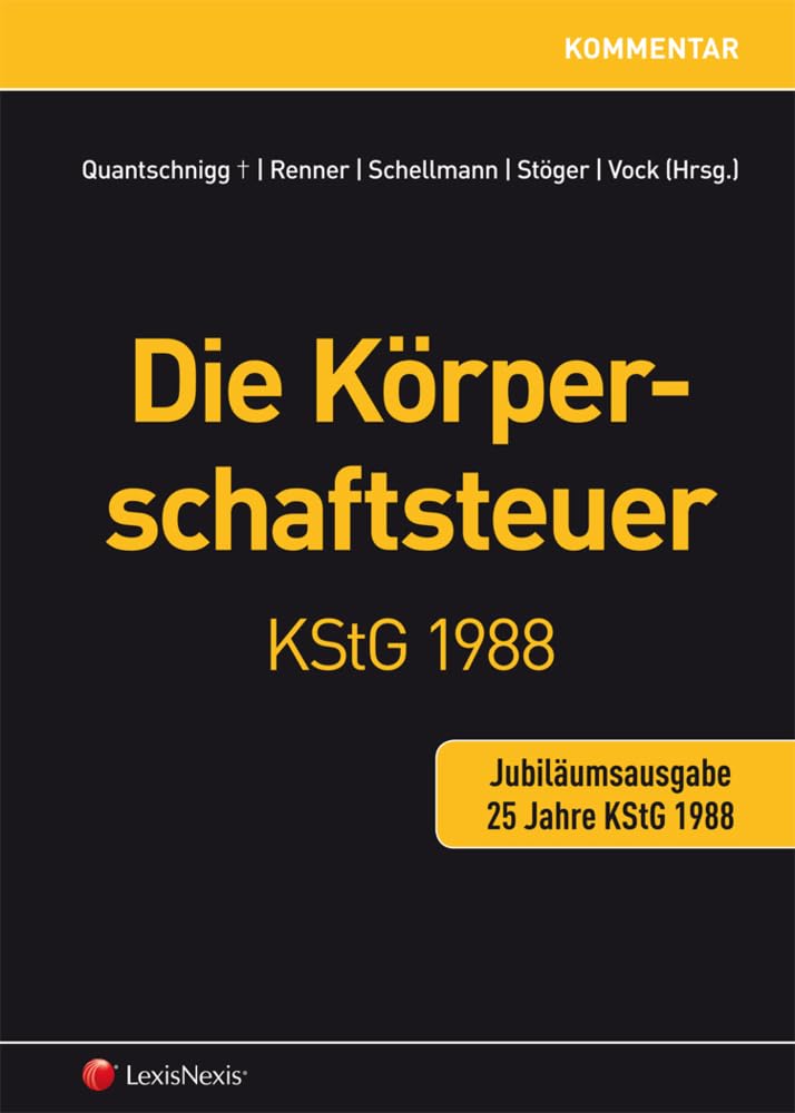 Die Körperschaftsteuer KStG 1988 - Jubiläumsausgabe Law