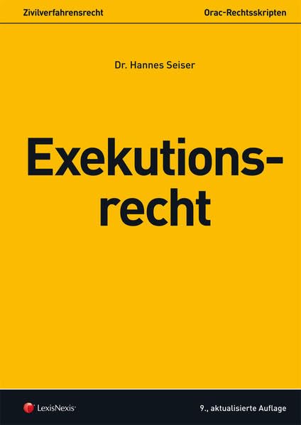 Exekutionsrecht (Skripten) Law
