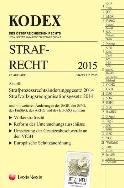 Kodex Strafrecht 2015 Law