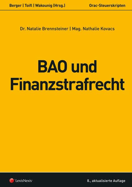 BAO und Finanzstrafrecht (Skripten) Law