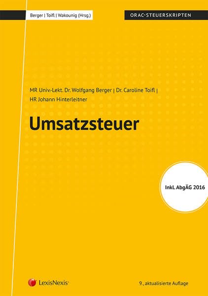 Product Image: Umsatzsteuer (Skripten)