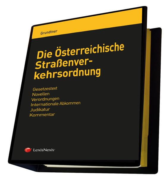 Die Österreichische Straßenverkehrsordnung (Loseblatt) Books