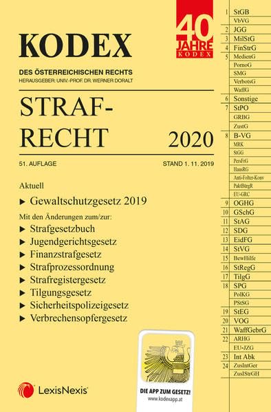 KODEX Strafrecht 2020 Law
