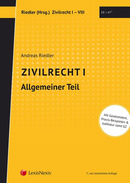 Studienkonzept Zivilrecht / Zivilrecht I - Allgemeiner Teil Law