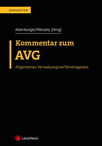 Kommentar zum AVG: Allgemeines Verwaltungsverfahrensgesetz Law