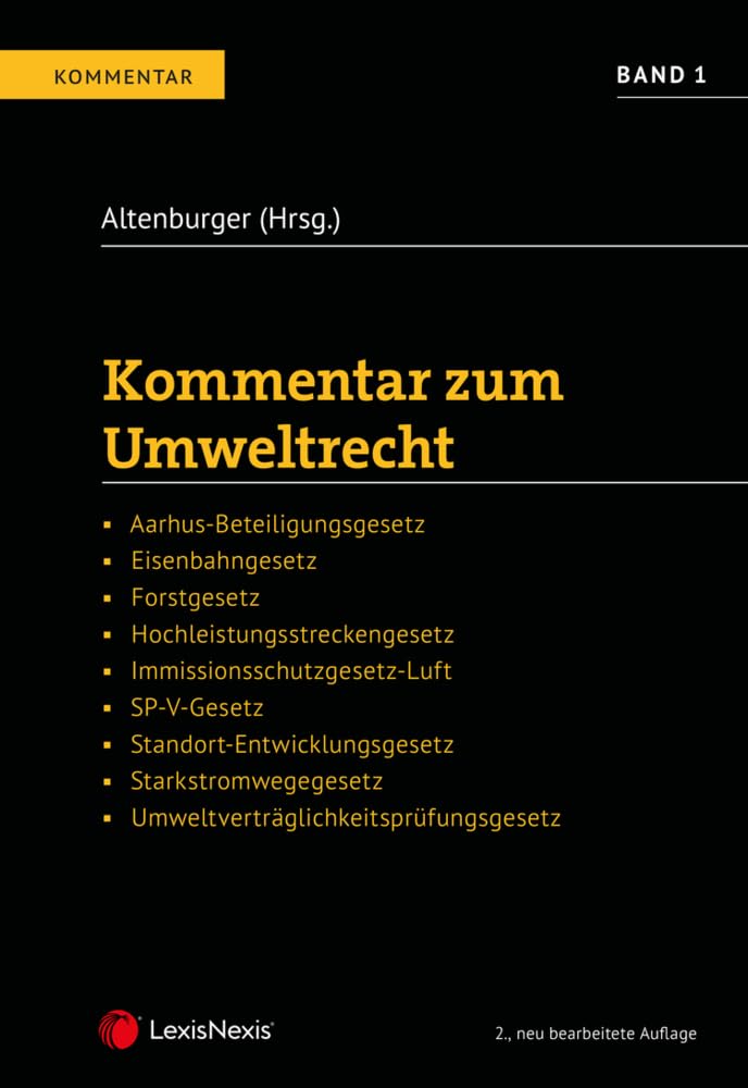 Kommentar zum Umweltrecht Band 1 Law
