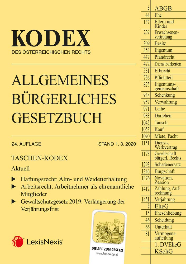 Product Image: Taschen-Kodex ABGB 2020
