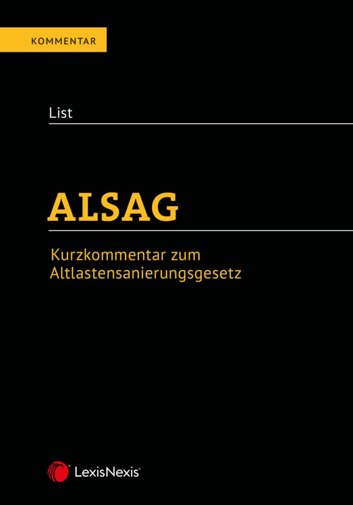 ALSAG - Kurzkommentar zum Altlastensanierungsgesetz Law