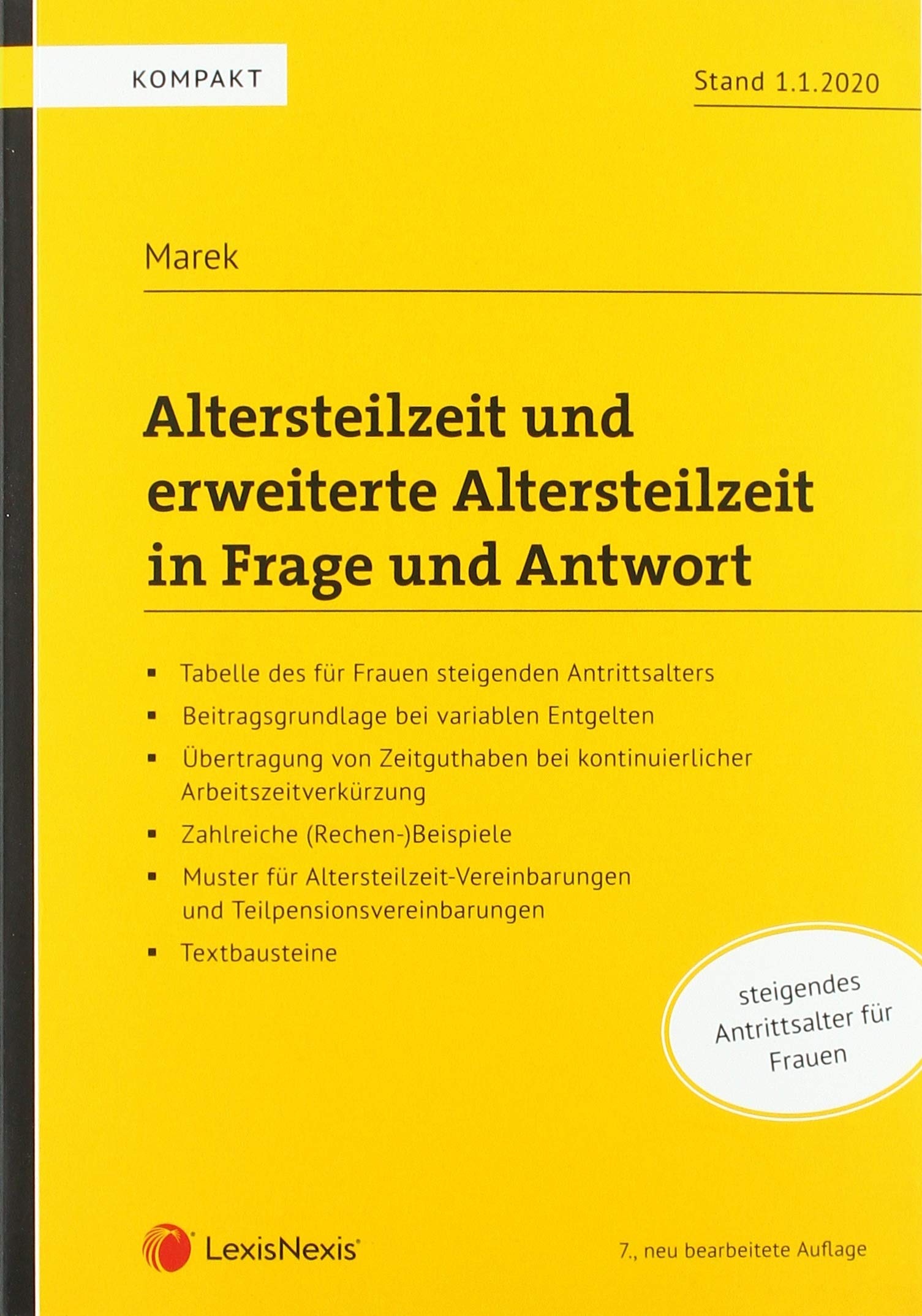 Altersteilzeit und erweiterte Altersteilzeit in Frage und Antwort (Populäres Fachbuch) book