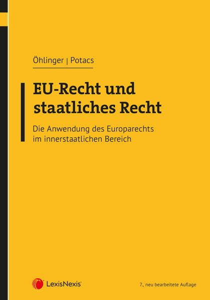 EU-Recht und staatliches Recht book