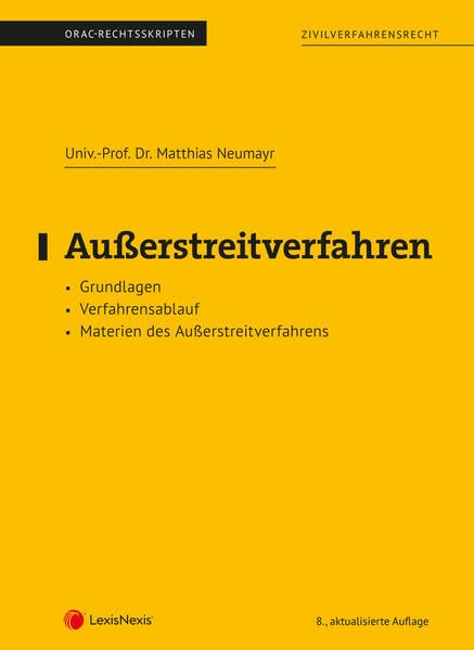 Außerstreitverfahren (Skriptum) (Skripten) Law