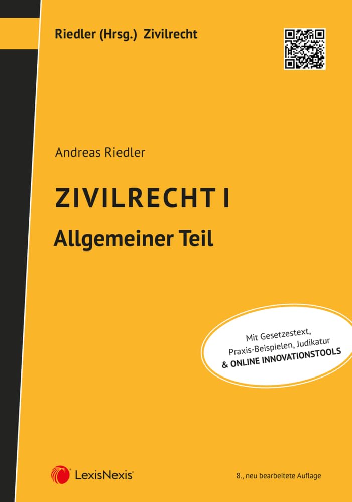 Zivilrecht I - Allgemeiner Teil (Lehrbuch) Law