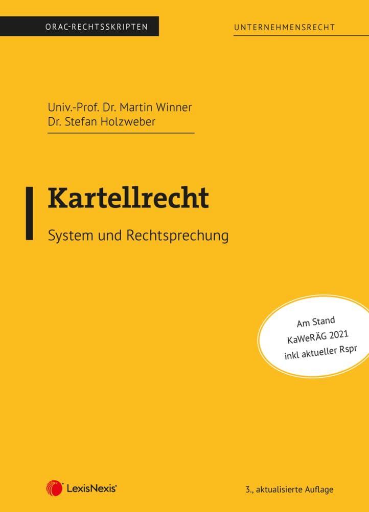 Kartellrecht (Skriptum) (Skripten) Law