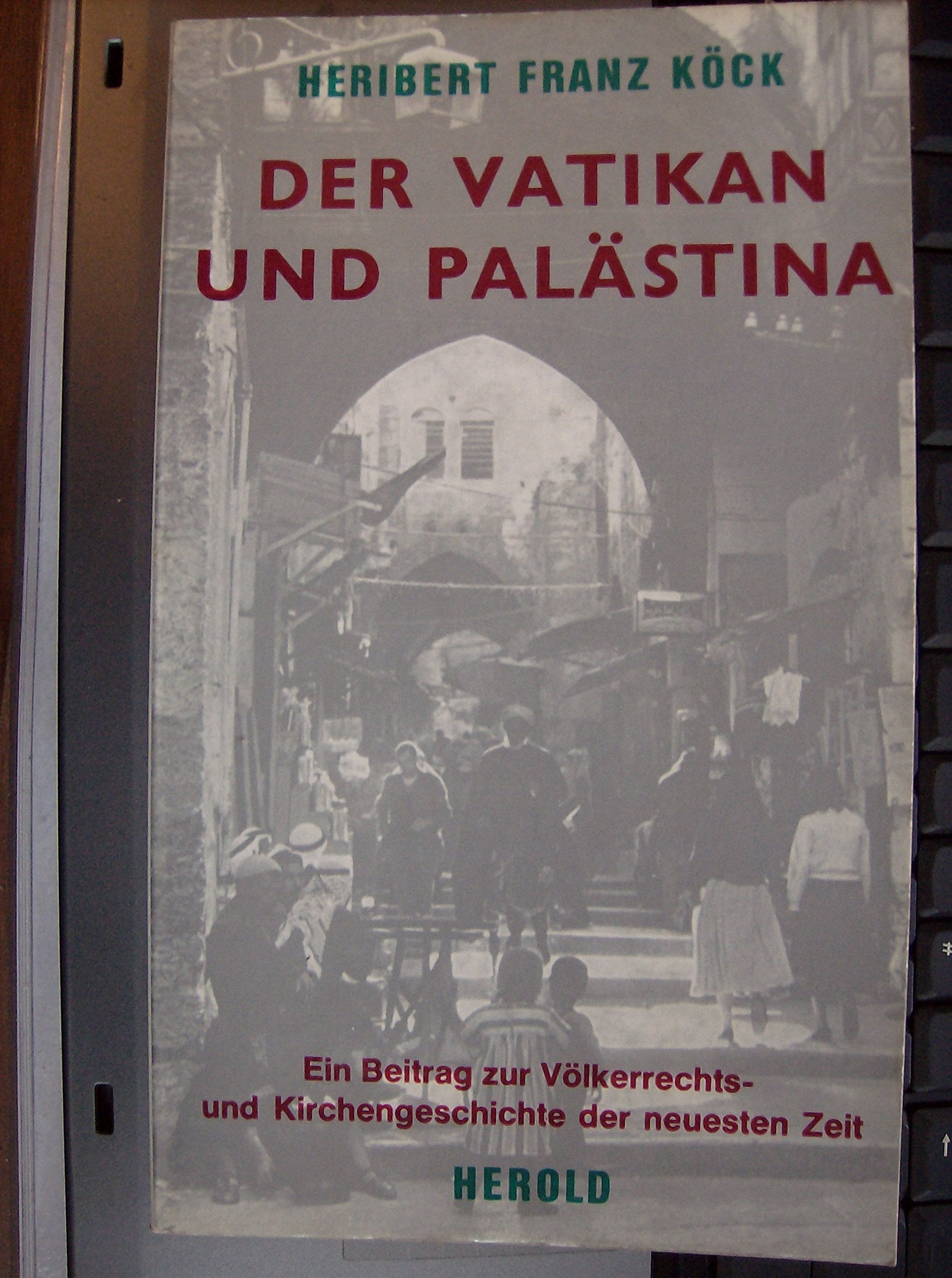 Der Vatikan und Palästina Books