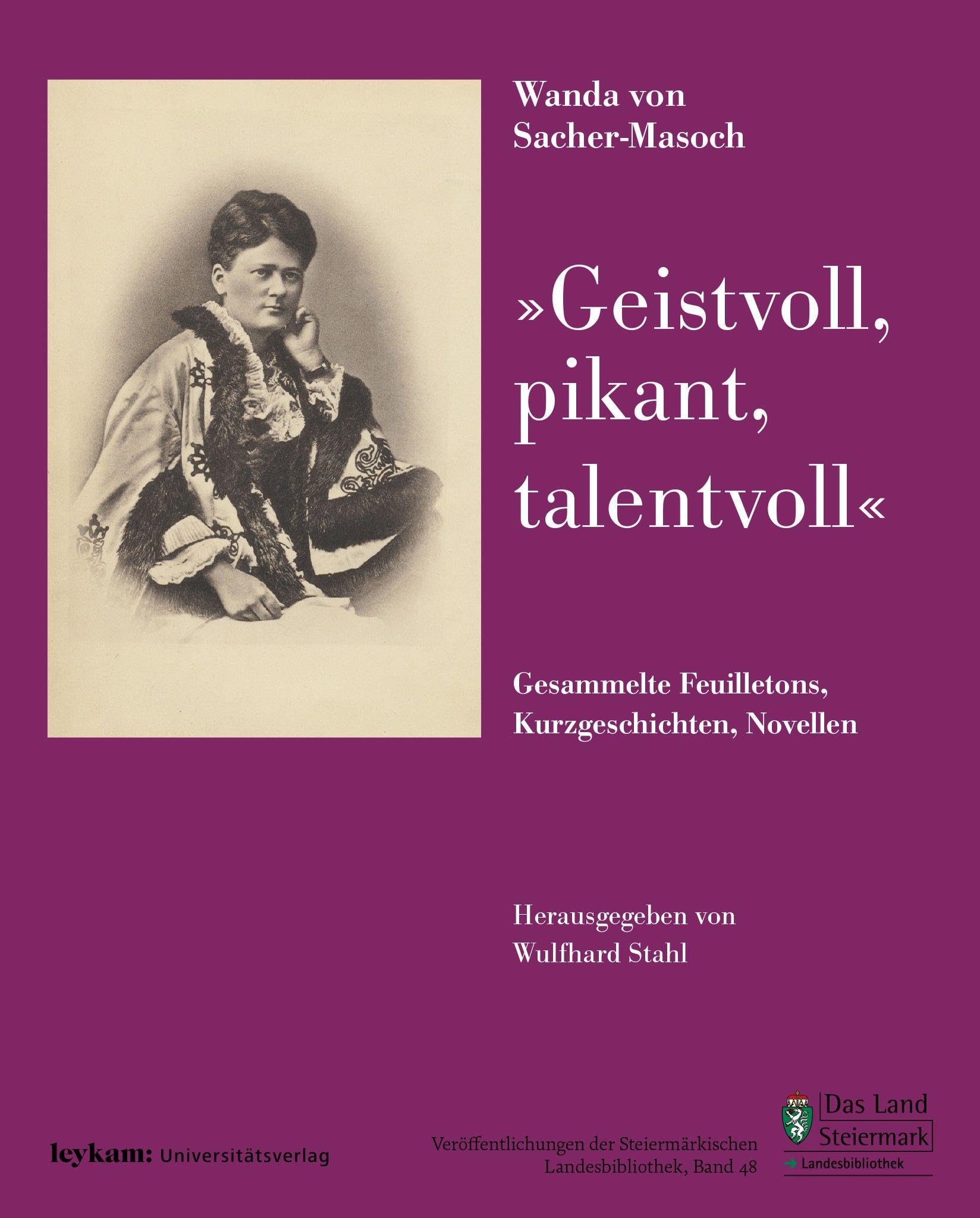 Wanda von Sacher-Masoch "geistvoll, pikant, talentvoll" Social Sciences