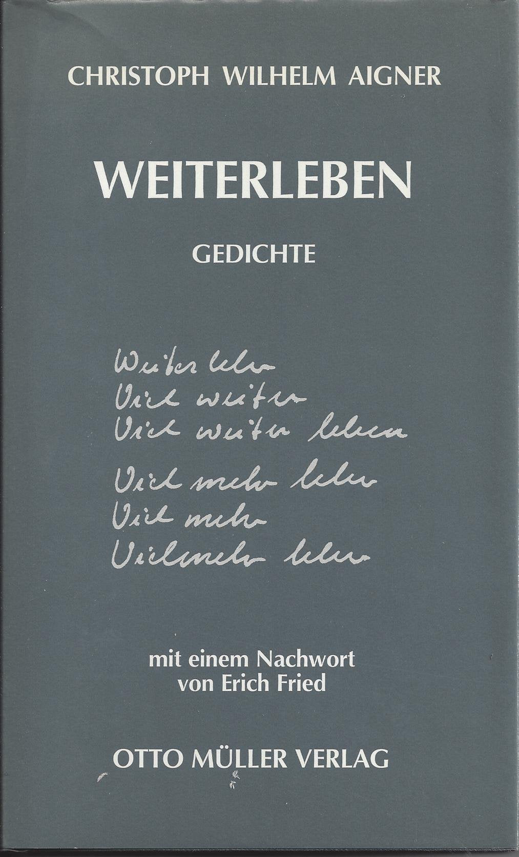 Weiterleben: Gedichte book