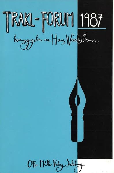 Trakl-Forum 1987 book
