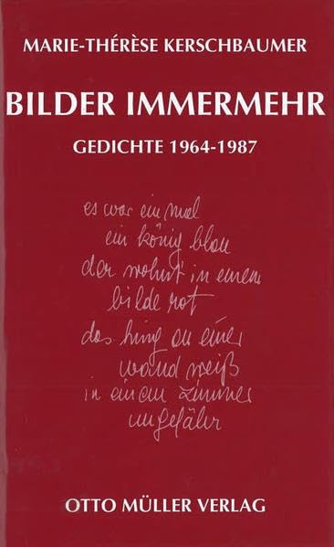 bilder immermehr: gedichte 1964-1987 Poetry