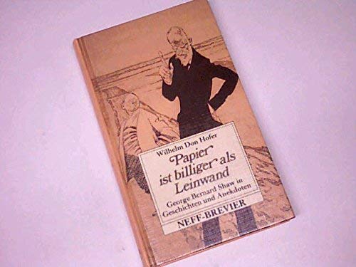 Papier ist billiger als Leinwand Books