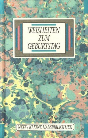 Weisheiten zum Geburtstag Books