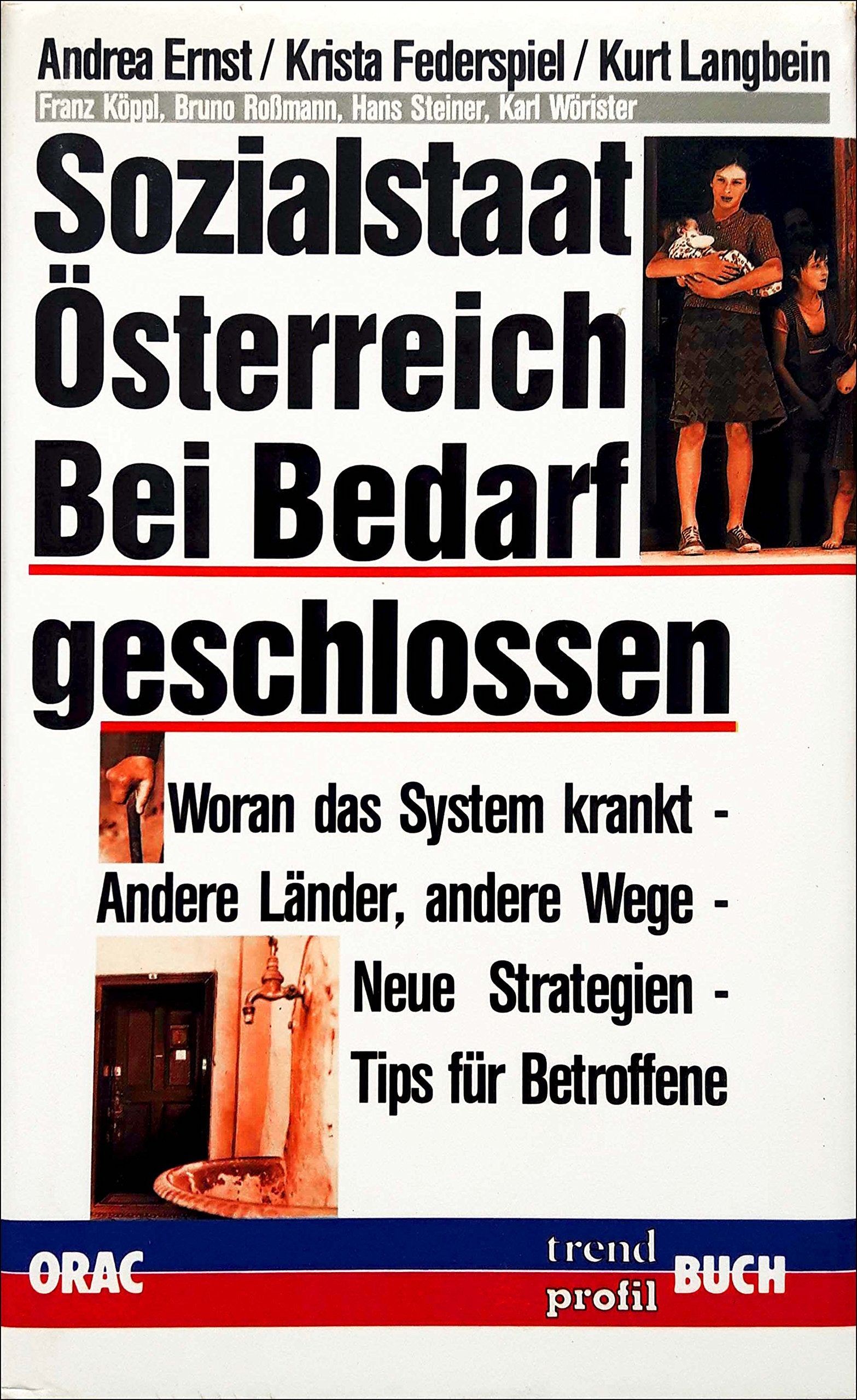 Sozialstaat Österreich. Bei Bedarf geschlossen Books