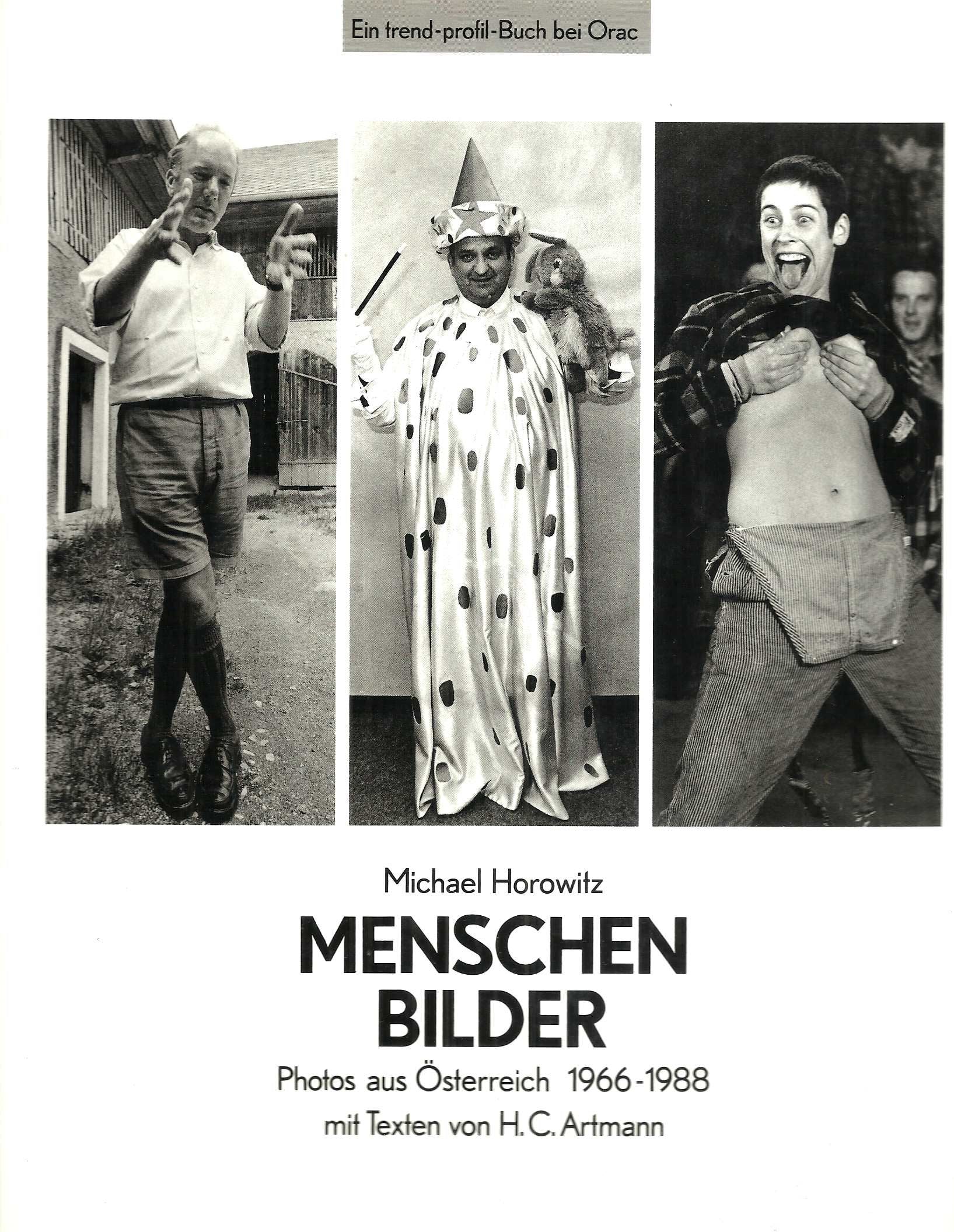 Menschenbilder. Photos aus Österreich 1966-1988. Texte von H. C. Artmann. Books