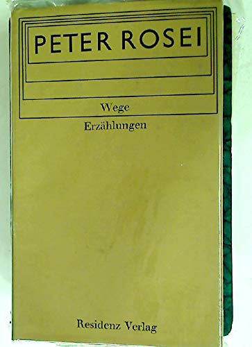 Wege: Erzählungen Books