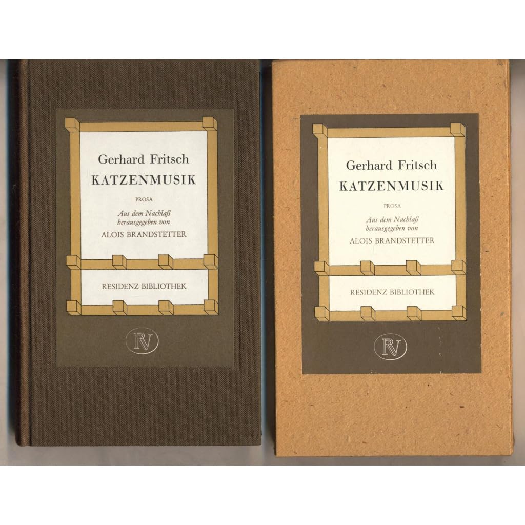 Katzenmusik. Prosa. Books